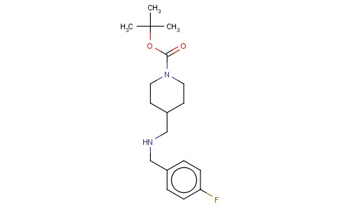 1-BOC-4-[(4-FLUORO-BENZYLAMINO)-METHYL]-PIPERIDINE